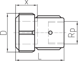 Bild von +GF+ PRIMOFIT Übergangsstück mit Innengewinde verzinkt für Stahlrohr, Dimension ″: 3", Art.Nr.: 775212058