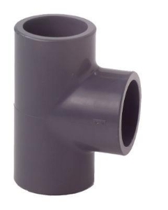 Bild von +GF+ T 90° egal PVC-U metrisch, Grösse: 75, Art.Nr.: 721200112