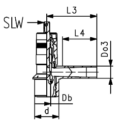 Bild von +GF+ ELGEF Plus Ventil-T PE100 d63mm / SDR11, d mm: 63, Art.Nr.: 193281606