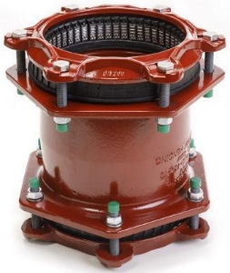 Bild von +GF+ MULTI/JOINT® 3007 Plus Kupplung, längskraftschlüssig, Uni/Fikser Coupling, restraint, Uni/Fiksers, DN: 100, Art.Nr.: 709305216