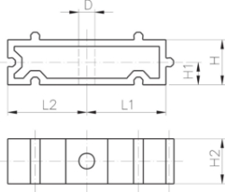 Bild von +GF+ KLIP-IT Distanzhalter Typ 061 PE, d: 16, Art.Nr.: 173061155