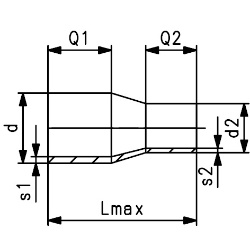 Bild von +GF+ ELGEF Plus Reduktion PE100 d25-630mm / SDR11 / Langschenklige Version, d mm: 32, Art.Nr.: 753901042