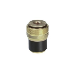 Bild von +GF+ ELGEF Plus Sperrblasenadapter PE100 d63mm / SDR11 / Mit Messingstopfen / Maximale Anbohrung 56.5 mm, d mm: 63, Art.Nr.: 193280294