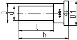 Bild von +GF+ INSTAFLEX Bundbuchse flach PB Mit Stutzen für Elektroschweissen, d mm: 20, Art.Nr.: 761069321