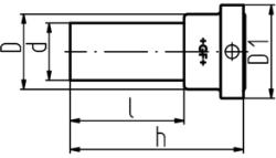 Bild von +GF+ INSTAFLEX Bundbuchse mit Nut PB Mit Stutzen für Elektroschweissen, d mm: 20, Art.Nr.: 761069307