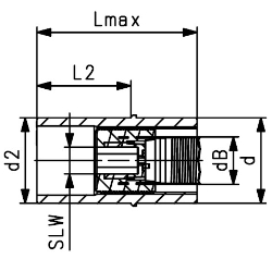 Bild von +GF+ ELGEF Plus Stutzen mit Bohrer PE100 d63mm / SDR11, d mm: 63, Art.Nr.: 193280273