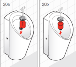 Bild von Laufen Siphon für Urinal LEMA 1-LITER , Art.Nr. :  H8941960000001