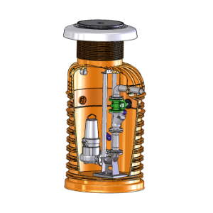 Bild von Biral - Fertig-Pumpstation FPS 1000 3.00 75 BF12, Art.Nr. : 2127555500